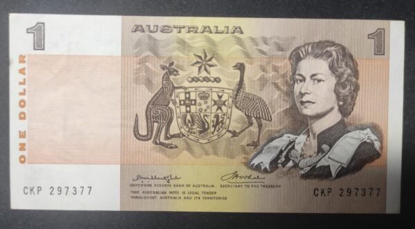 australie billet de 1 dollar 1983 pick 42 ttb+