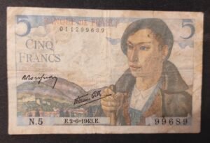 france billets de 5 francs berger du 02/06/1943 m.11 ref : f.05/01 1er date (copie) france billets de 5 francs berger du 02/06/1943 m.11 ref : f.05/01 1er date (copie)
