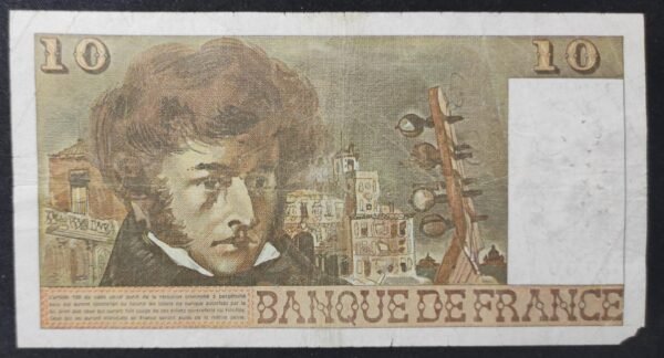 france billet de 10 francs berlioz du 23/11/1974 a.87 ref : f.63/07a
