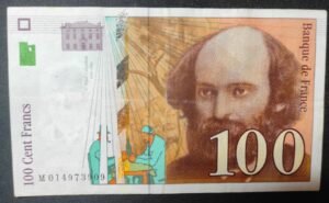 france billet de 100 francs cézanne de 1997 ref : f.74/01