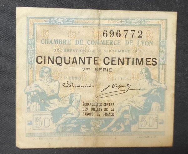 france 50 centimes du 03/09/1917