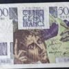 france billet de 500 francs chateaubriand du 28/03/1946 z.80 ref : f.34/05
