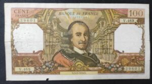 france billet de 100 francs corneille du 05/02/1970 v.469 ref f.65/30 france billet de 100 francs corneille du 05/02/1970 v.469 ref f.65/30
