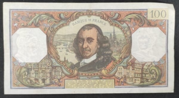france billet de 100 francs corneille du 04/11/1976 y.1019 ref f.65/55
