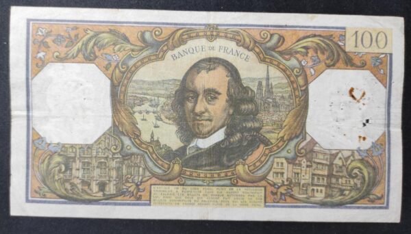 france billet de 100 francs corneille du 08/11/1973 s. ref f.65/44