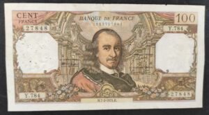 france billet de 100 francs corneille du 07/02/1974 y.784 ref f.65/45