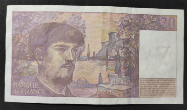 france billet de 20 francs debussy de 1997 s.059 ref : f.66ter/02 (copie)