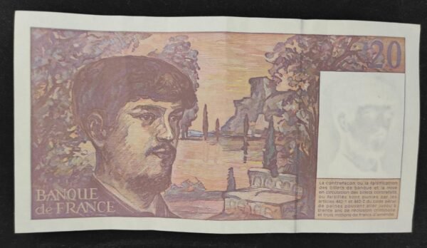 france billet de 20 francs debussy de 1997 s.059 ref : f.66ter/02 (copie)