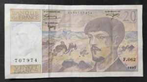 france billet de 20 francs debussy de 1997 s.059 ref : f.66ter/02 (copie) france billet de 20 francs debussy de 1997 s.059 ref : f.66ter/02 (copie)