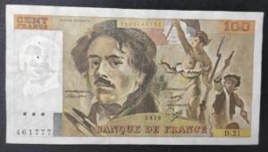 france billet de 100 francs delacroix 1979 r.20 ref : f.69/03 (copie)