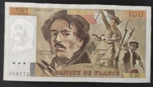 france billet de 100 francs delacroix 1979 d.21 ref : f.69/03 (copie)