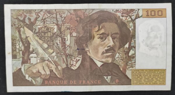 france billet de 100 francs delacroix 1978 z.2 ref : f.68/02 (copie)