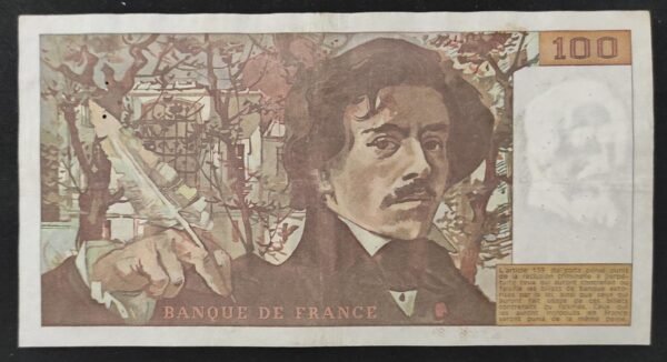 france billet de 100 francs delacroix 1979 d.21 ref : f.69/03 (copie)
