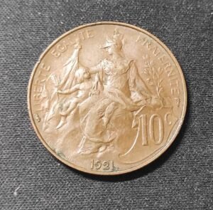 rare france pièce de 10 centimes dupuis 1921 ttb+ (copie) rare france pièce de 10 centimes dupuis 1921 ttb+ (copie)