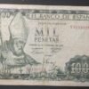 espagne billet de 1000 pesetas du 19/11/1965 pick 151 (copie)