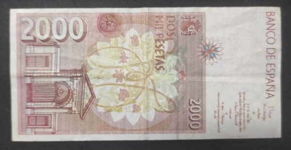 espagne billet de 2000 pesetas de 1992 pick 162 (copie)