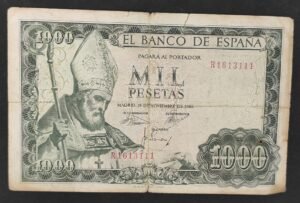 espagne billet de 1000 pesetas 1965 pick 151 espagne billet de 1000 pesetas 1965 pick 151