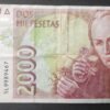 espagne billet de 2000 pesetas de 1992 pick 162 (copie)