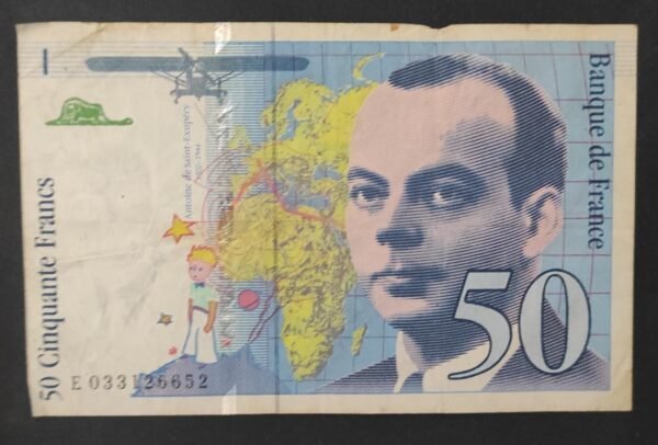 france billet de 50 francs saint exupery 1997 ref : f.73/04 (copie)