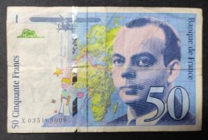 france billet de 50 francs saint exupery 1997 ref : f.73/04