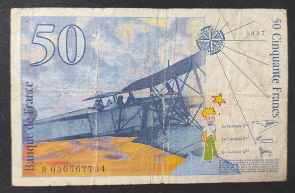 france billet de 50 francs saint exupery 1997 ref : f.73/04 sup (copie)