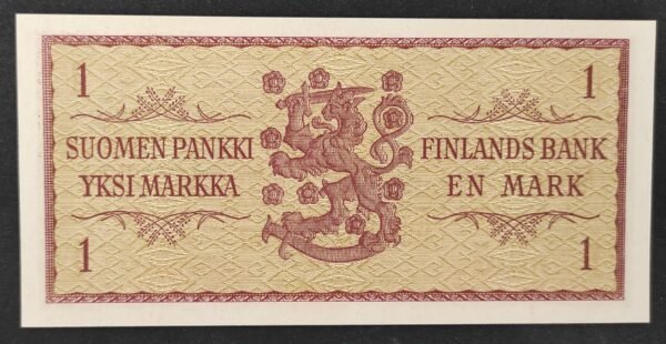 finlande billet de 10 markkaa de 1963 pick n° 104.a neuf unc (copie)