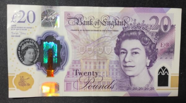 grande bretagne billet de 20 pounds 2016 pick 396 polymère (cop