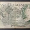 angleterre billet de 1 pound reine elisabeth ii type 1960 pick 374 (copie)