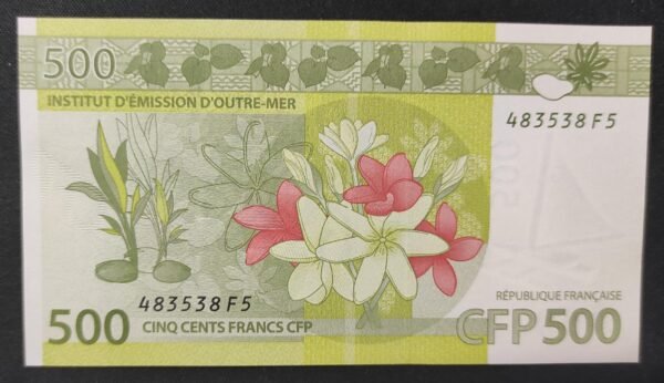 nouvelle calédonie polynésie billet de 500 francs neuf 3e signature 483538 f5