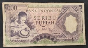 indonésie billet de 1000 roupies de 1958 maison traditionnel minangkabau pick 62 (copie) indonésie billet de 1000 roupies de 1958 maison traditionnel minangkabau pick 62 (copie)