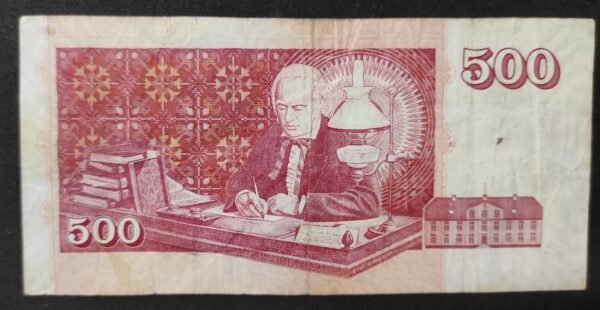 islande billet de 500 kronur du 22/05/2001 pick 58 circulé (copie)