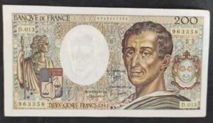 france billet de 200 francs montesquieu de 1982 u.013 ref f.70/2 (copie) france billet de 200 francs montesquieu de 1982 u.013 ref f.70/2 (copie)