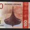 norvège billet de 100 kroner de 2016 pick 54 neuf (copie)