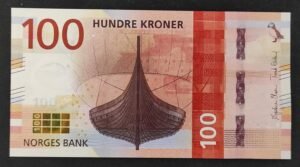 norvège billet de 100 kroner de 2016 pick 54 neuf (copie)