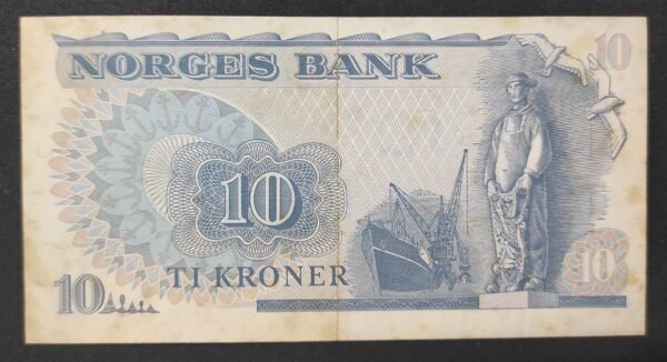 norvège billet de 10 kroner de 1977 pick 36 ttb (copie)
