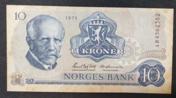 norvège billet de 10 kroner de 1977 pick 36 ttb (copie)
