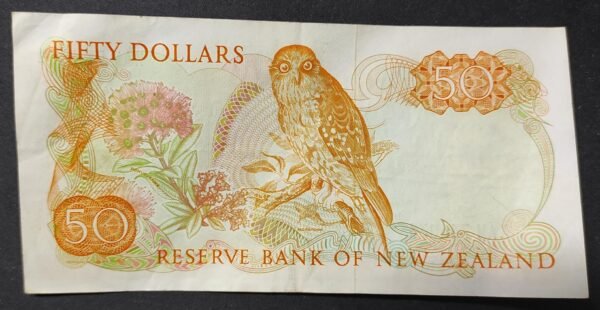 nouvelle zélande billet de 50 dollars 1983 1992 pick 174 reine elizabeth ii (copie)