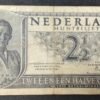 pays bas billet de 2 1/2 gulden type 1949 julianna pick 73