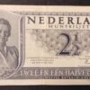 pays bas billet de 2 1/2 gulden type 1949 juliana pick 73 (copie)