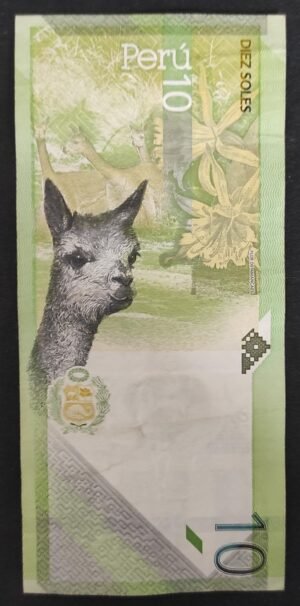 pérou billet de 10 soles du 15/12/2022 pick 196 (copie)