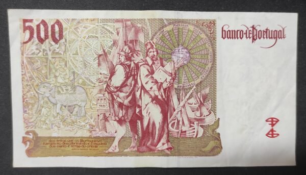 portugal billet de 500 escudos de 17/04/1997 pick 187 ttb+