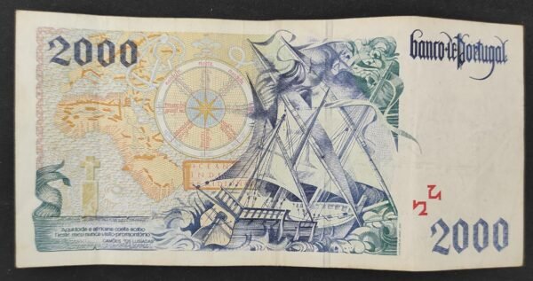 portugal billet de 2000 escudos du 01/02/1996 pick 189b ttb (copie)