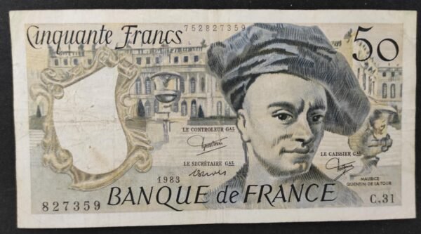 france billet de 50 francs quentin de la tour 1977 r.6 ref : f.67/02 (copie)
