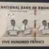 rwanda billet de 500 francs de 2019 pick 42 neuf unc