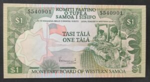 iles samoa billet de 1 tala type 1980 pick 19 neuf ( unc ) (copie) iles samoa billet de 1 tala type 1980 pick 19 neuf ( unc ) (copie)