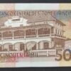 sao tomé et principe magnifique billet de 50 000 dobras de 2013 pick 68e neuf unc
