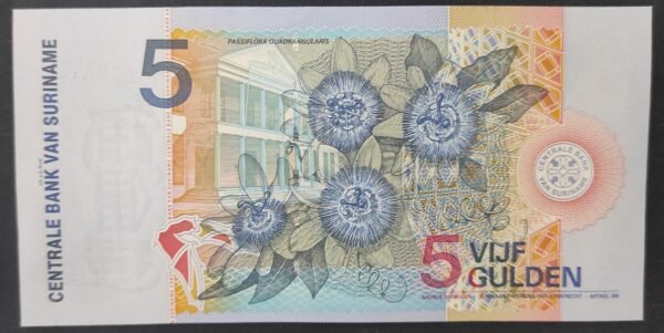suriname 100 gulden 01/01/2000 pick 149 neuf unc fleur caméléon oiseaux (copie)