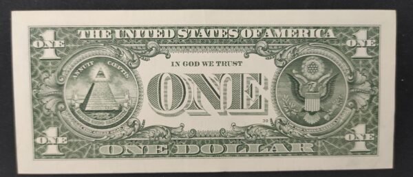 etats unis d'amérique usa billet de 1 dollar 2021 d (4) cleveland ohio (copie)