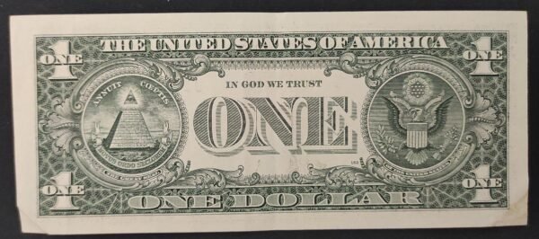 etats unis d'amérique usa billet de 1 dollar 2006 b (2) new york ( ny) (copie)