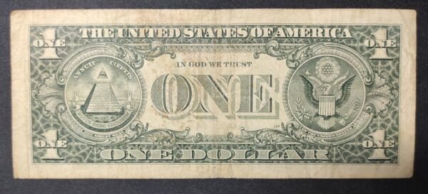 etats unis d'amérique usa billet de 1 dollar 1988 a (1) boston ma